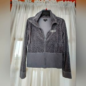 Guess L leopard print  casual jacket